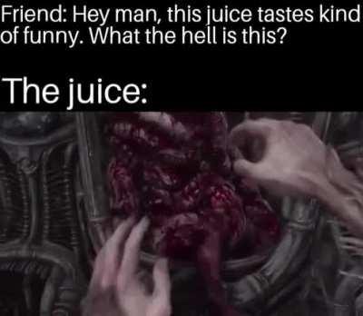 Homemade protein shake