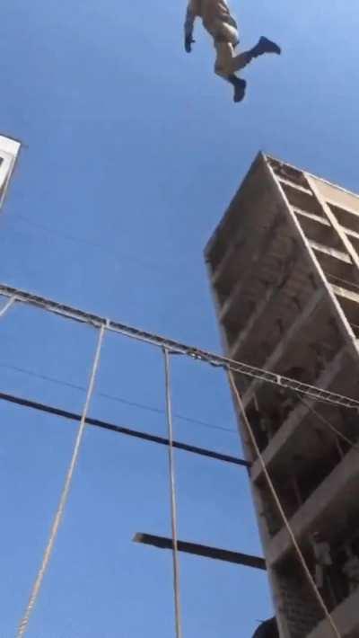 Hmm, I must think of a faster way to switch buildings... Oh, I got it!