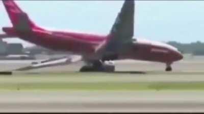 Normal landing in Russia