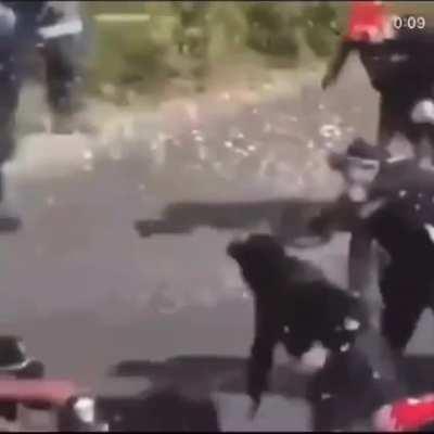 Spotted in Australia! A professional protest wrestler from Melbourne