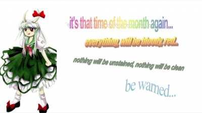 Decided to make a PowerPoint using keine