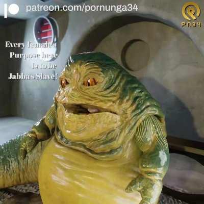 Princess Leia dances for Jabba the Hutt (credit_Pornunga34)