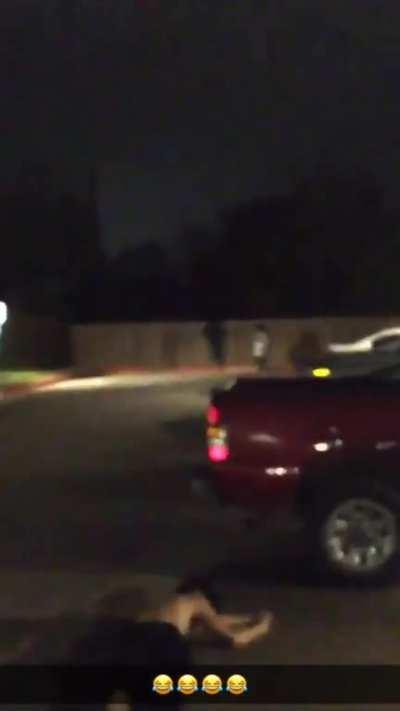 My friends drunk racing last year