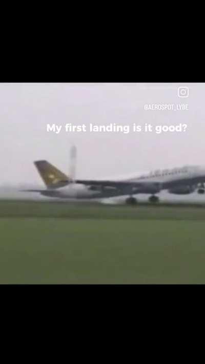 First landing as a pylote pls rate