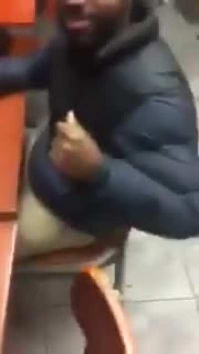 Extremely racist man questions a man on why he would dare date outside his own race