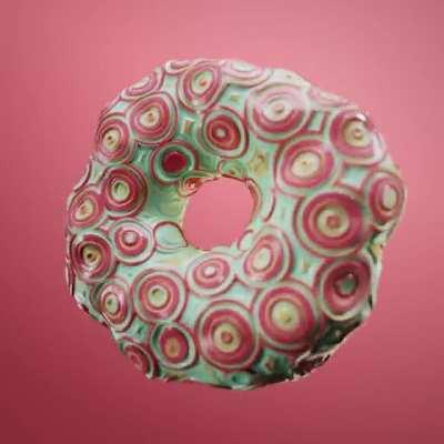 My donut is tripping