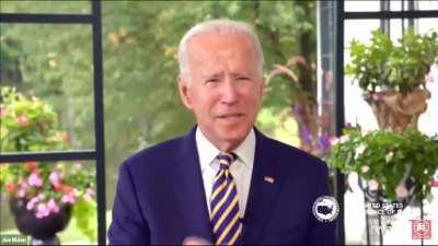Biden says he got to the senate 180 years ago