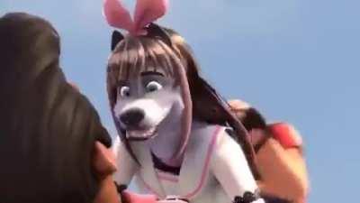 Mans just trying not to simp over furries that's our soldier