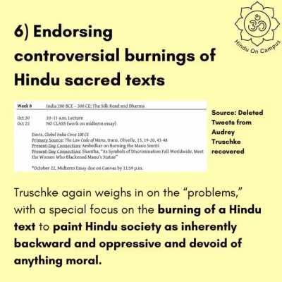 Hinduphobia of Audrey Truschke and her attempts to inculcate and spread HinduHinate. Excellent video courtesy HinduOnCampus. Follow them on twitter.