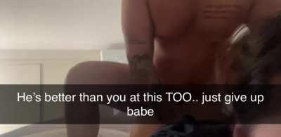 Just give up babe! Your bully does EVERYTHING better!