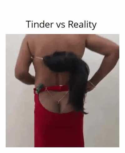 Tinder vs Reality :'(