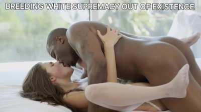 I want to breed racism from existence. You will surrender your womb, & bear fruit to a future the world deserves...