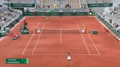 Serena & Buzarnescu - Point of the match