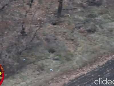 FPV drones collide over Kursk in November 2024