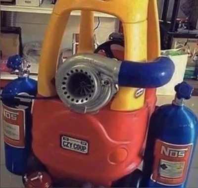 Sticc wil now drive ze fast cor