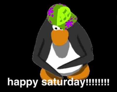 i wish everyone a happy saturday