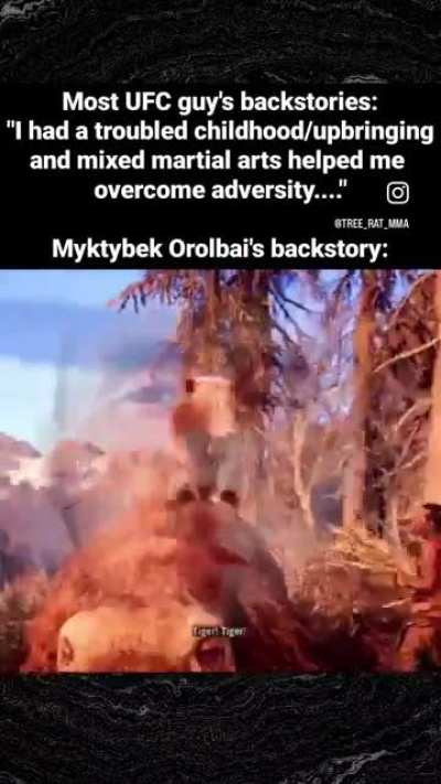 Orolbai is back this weekend 🦣🪨