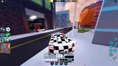 POV: You accidentally drive into one of the advertisement doors.