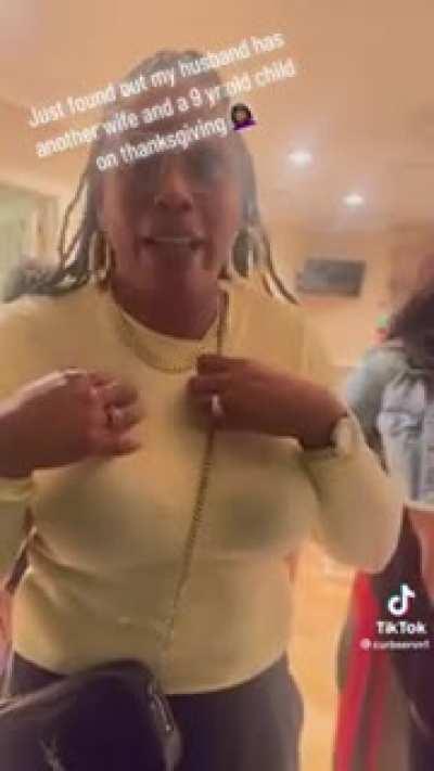 Woman Follows Her Husband On Thanksgiving, Meets His Other Wife & 9 Year Old Kid!