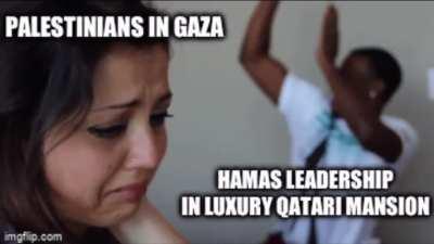 Hamas is so much more non credible than we are