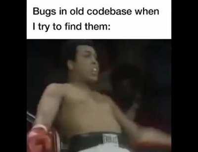 You're double fucked if the bug occurs randomly once in a while