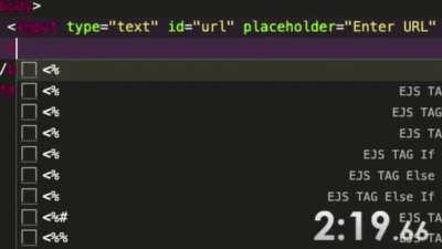 Any% Speedrun in 2:49 - Full Stack URL Shortener (with Copilot)