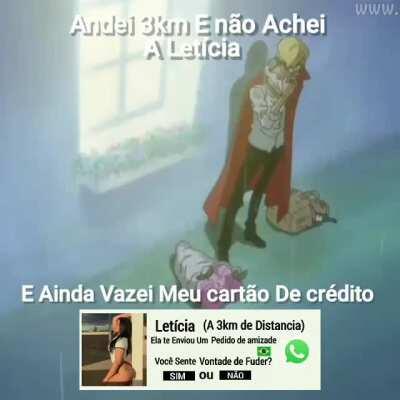 Ainda irei te achar leticia 😩😩😭