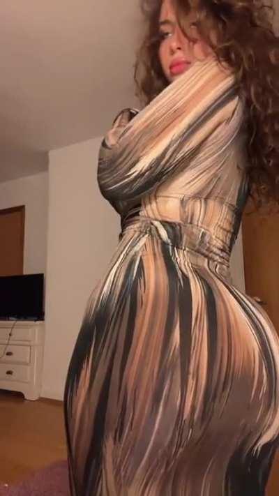 Huge Ass in Dress