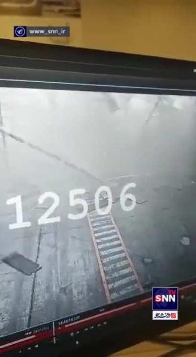 The roof of the cargo warehouse collapsed in Istanbul International airport due to heavy snowfall 01/25/2022