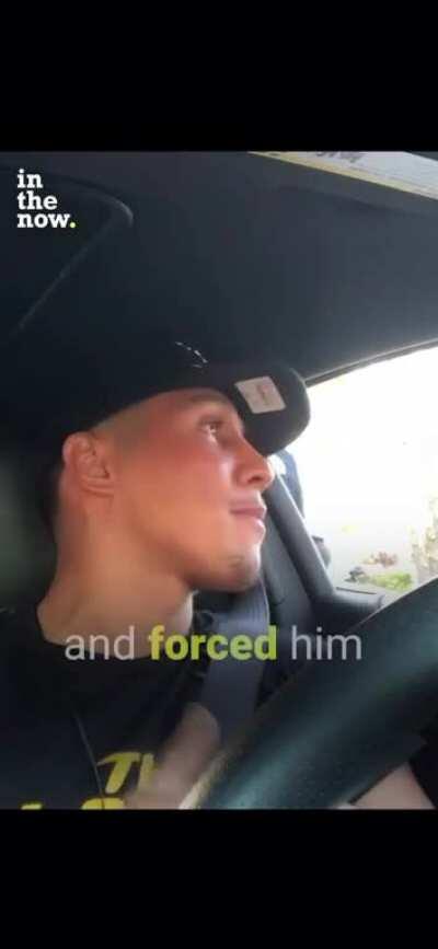 Pulling a gun for tinted windows..