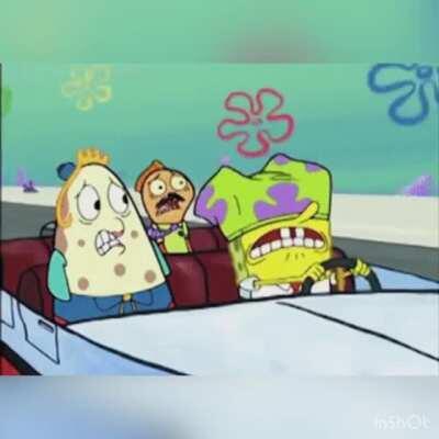 Spongebob spittin