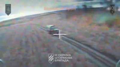 Footage of Ukrainian FPV pilots from the 3rd Assault Brigade attacking Russian vehicles, positions, and infantry.
