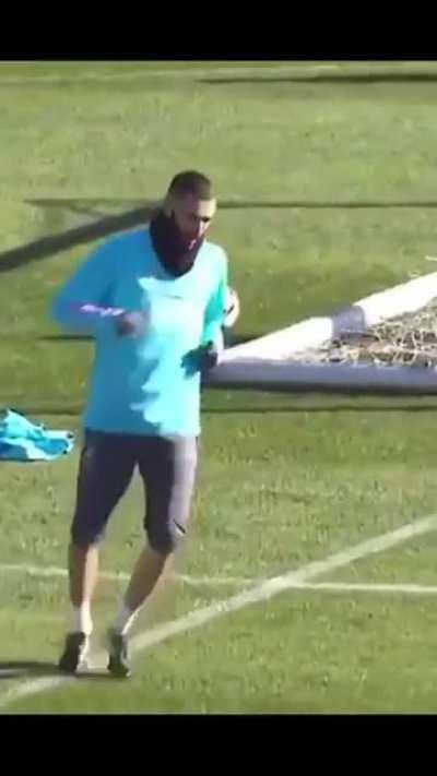 Benzema has actually trained to score his goal against Switzerland