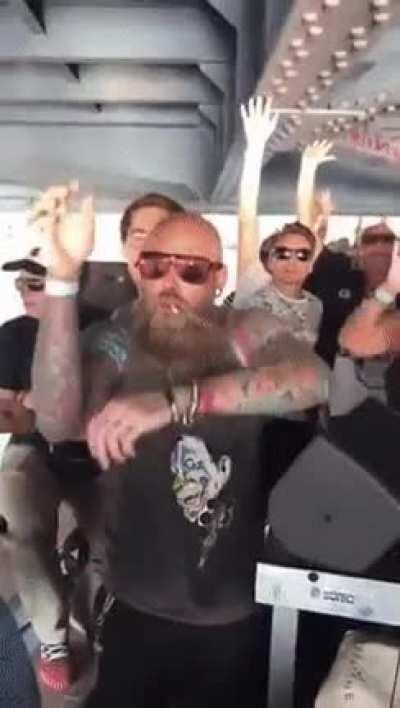 Trying to touch the bridge