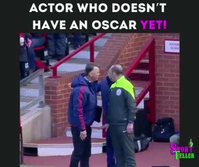 Actor who doesn’t have an Oscar yet! Louis Van Gaal ❤️