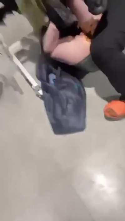 Girl gets into a fight and then literally sh*ts herself