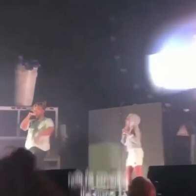 Loved when juice switched op lyrics for Ally