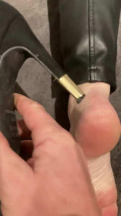 You just knew he was going to use my feet when he found me flat out drunk! Let me know if you’d like to watch! 