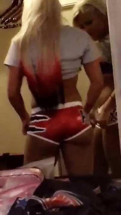 Alexa in the changing room