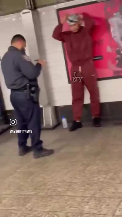 NYPD ignoring unresponsive man on the ground to give a person a ticket 