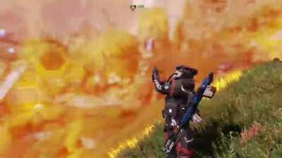 Came across this new glitch. This happened after this bloodhound executed me. He couldn't move and was stuck.