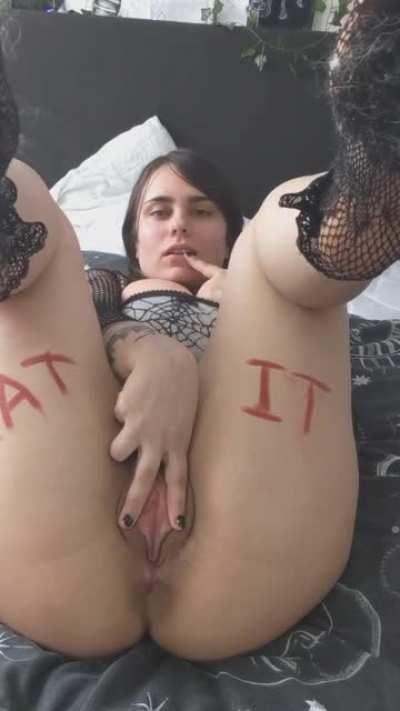 [F]My little arsehole needs your dick in it