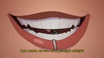 Titulo foi assistir centopeia humana e ficar traumatizado (Canal que fez a animação e a musica: Tom Cardy / Canal que legendou: 愛 Sαʅƚιʅƙ)