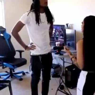 She deleted his 2K careers for a youtube prank