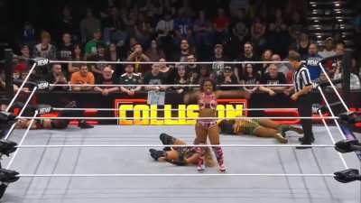 Athena teams up with a former TBS Champion, Julia Hart vs the eccentric Harley Cameron & 