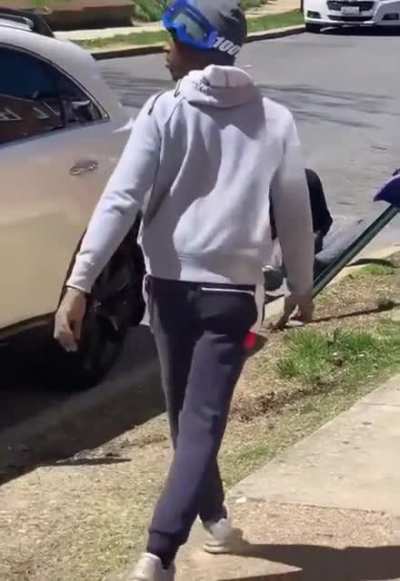 baltimore npc rides bike