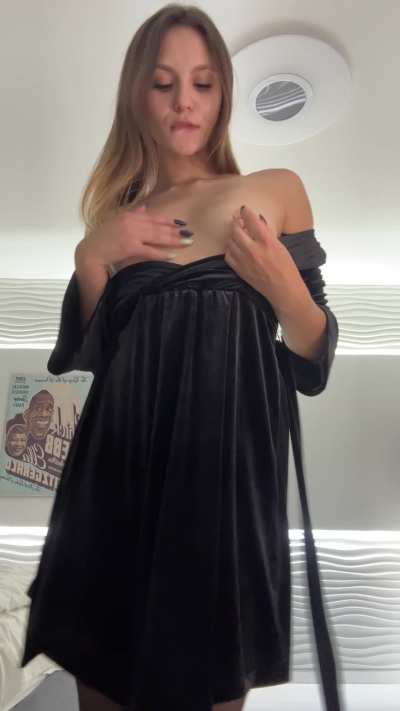 A juicy drop after a shower 