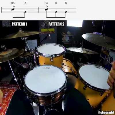 Build your syncopation with these 3 basic patterns 🙌