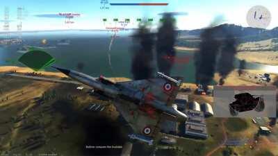 What in the incredibly detailed flight model is this!? Imagine if I survived though.