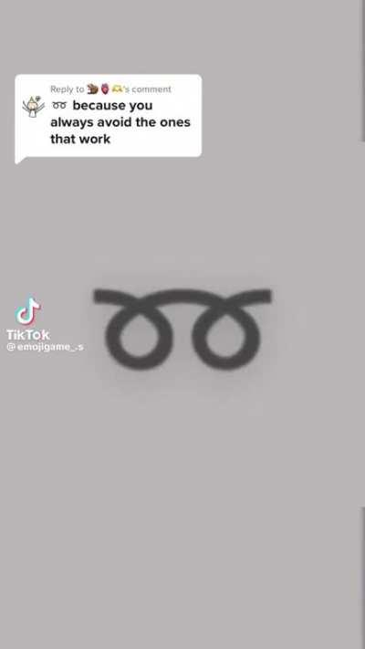 Are there even any perfectly symmetrical emojis???